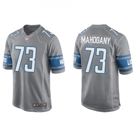 Lions Christian Mahogany Silver Game Jersey