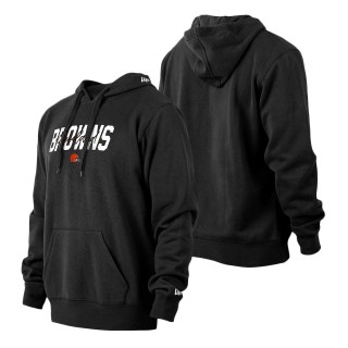 Men's Cleveland Browns Black 2022 NFL Draft Collection Pullover Hoodie
