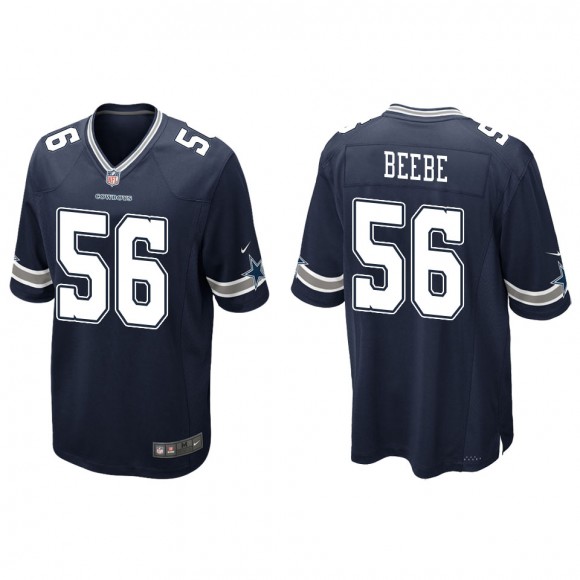 Cowboys Cooper Beebe Navy Game Jersey