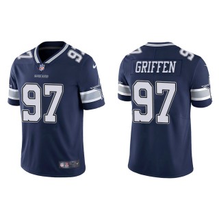 Everson Griffen Jersey Cowboys Navy Vapor Limited