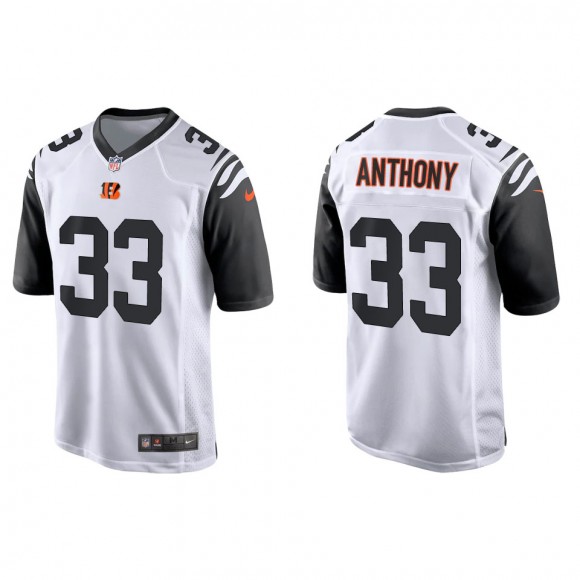 Bengals Daijahn Anthony White Alternate Game Jersey