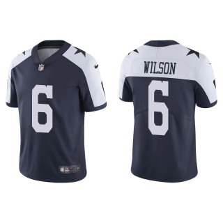 Men's Dallas Cowboys Donovan Wilson Navy Alternate Vapor Limited Jersey