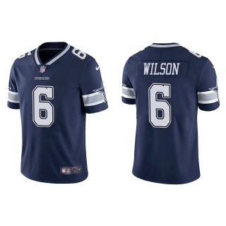 Men's Dallas Cowboys Donovan Wilson Navy Vapor Limited Jersey