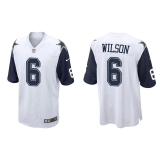 Men's Dallas Cowboys Donovan Wilson White Alternate Game Jersey