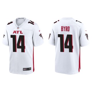 Men's Atlanta Falcons Damiere Byrd White Game Jersey