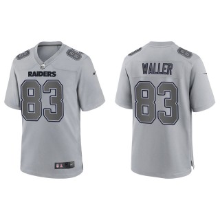 Men's Darren Waller Las Vegas Raiders Gray Atmosphere Fashion Game Jersey