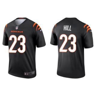 Men's Bengals Daxton Hill Black 2022 NFL Draft Legend Jersey