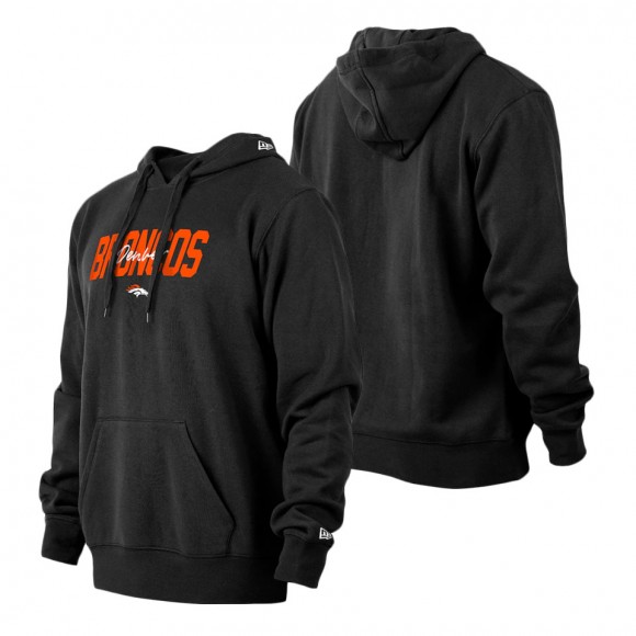 Men's Denver Broncos Black 2022 NFL Draft Collection Pullover Hoodie