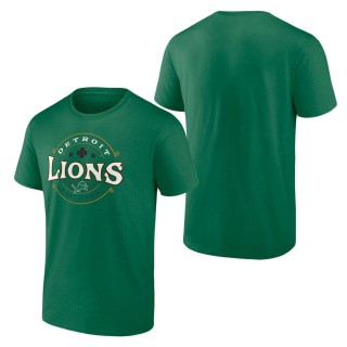 Men's Detroit Lions Fanatics Branded Kelly Green Lucky Team T-Shirt
