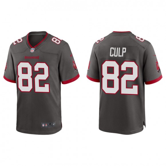 Buccaneers Devin Culp Pewter Alternate Game Jersey