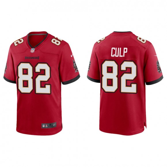 Buccaneers Devin Culp Red Game Jersey