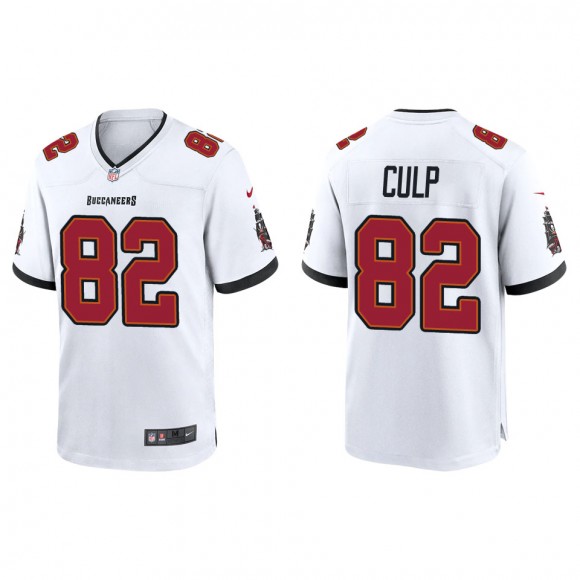 Buccaneers Devin Culp White Game Jersey