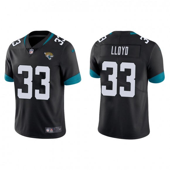 Men's Jaguars Devin Lloyd Black 2022 NFL Draft Vapor Limited Jersey