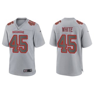 Men's Devin White Tampa Bay Buccaneers Gray Atmosphere Fashion Game Jersey