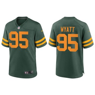 Men's Packers Devonte Wyatt Green 2022 NFL Draft Alternate Game Jersey