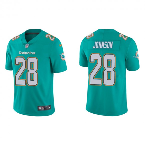 Duke Johnson Jersey Dolphins Aqua Vapor Limited