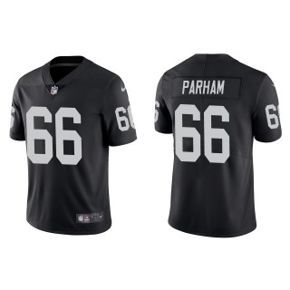 Men's Raiders Dylan Parham Black Vapor Limited Jersey