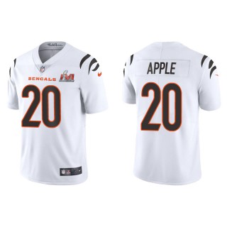 Super Bowl LVI Eli Apple Bengals White Vapor Limited Jersey