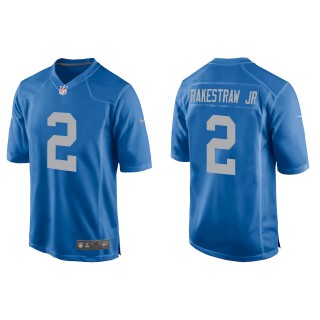 Lions Ennis Rakestraw Jr. Blue Throwback Game Jersey