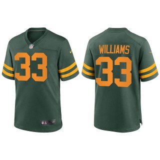 Packers Evan Williams Green Alternate Game Jersey