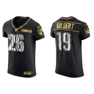Garrett Gilbert Commanders Golden Edition Elite Men's Black Jersey