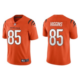 Men's Cincinnati Bengals Higgins Orange Vapor Limited Jersey