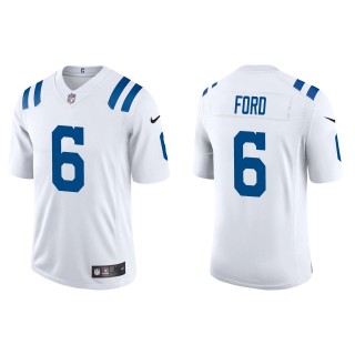 Men's Indianapolis Colts Isaiah Ford White Vapor Limited Jersey