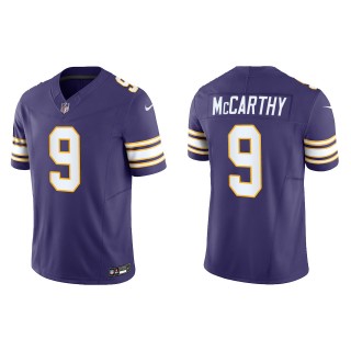 Vikings J.J. McCarthy Purple Classic F.U.S.E. Limited Jersey