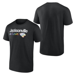 Men's Jacksonville Jaguars Fanatics Branded Black City Pride Team T-Shirt