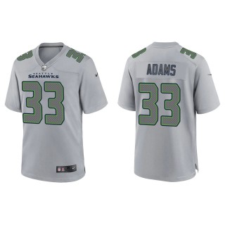 Men's Jamal Adams Seattle Seahawks Gray Atmosphere Fashion Game Jersey