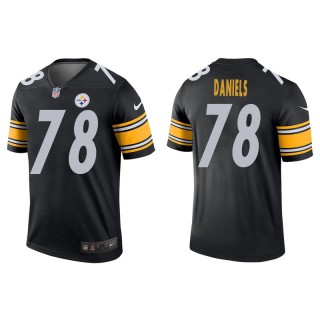 Men's Steelers James Daniels Black Legend Jersey