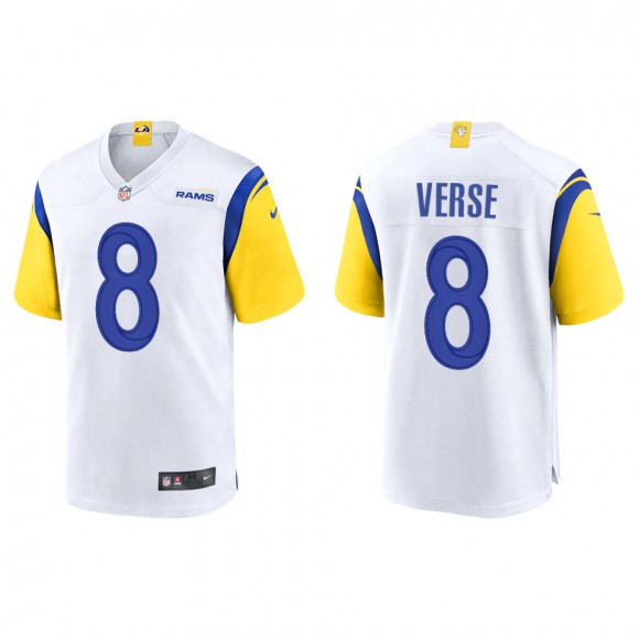 Rams Jared Verse White Alternate Game Jersey