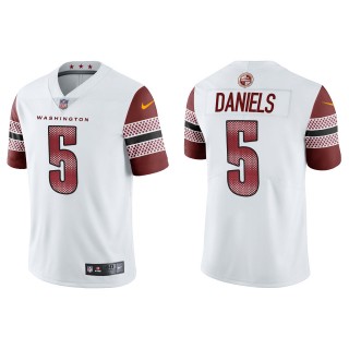 Commanders Jayden Daniels White Limited Jersey