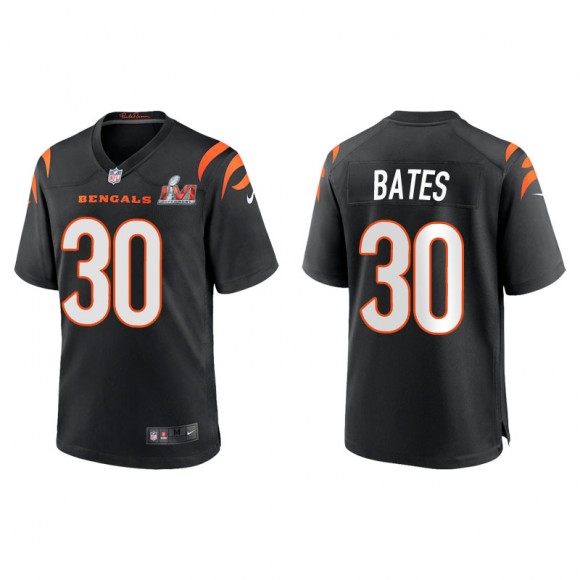 Super Bowl LVI Jessie Bates III Bengals Black Game Jersey