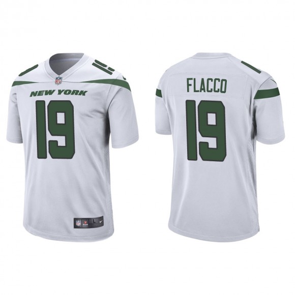 Joe Flacco Jersey Jets White Game