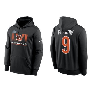 Joe Burrow Bengals Super Bowl LVI No Limits Men's Black Hoodie