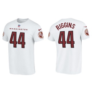 John Riggins Commanders Name & Number  Men's White T-Shirt