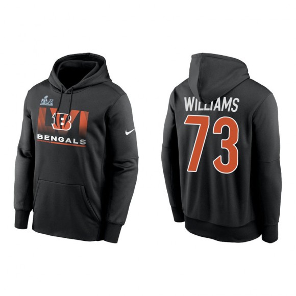 Jonah Williams Bengals Super Bowl LVI No Limits Men's Black Hoodie