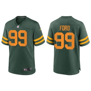 Men's Packers Jonathan Ford Green Alternate Game Jersey