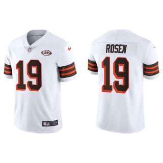 Men's Cleveland Browns Josh Rosen White 1946 Collection Limited Jersey