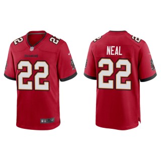 Men's Buccaneers Keanu Neal Red Game Jersey