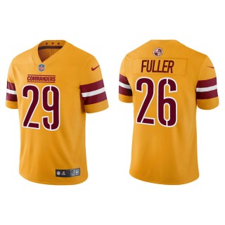 Kendall Fuller Commanders Inverted Legend  Men's Gold Jersey