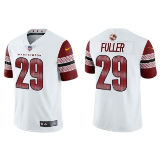 Kendall Fuller Commanders Limited Home Men's White Jersey