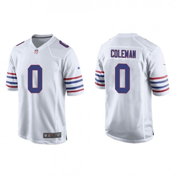 Bills Keon Coleman White Alternate Game Jersey