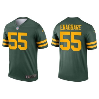 Men's Packers Kingsley Enagbare Green Alternate Legend Jersey