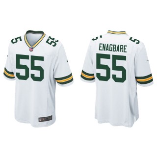 Men's Packers Kingsley Enagbare White Game Jersey