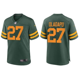 Packers Kitan Oladapo Green Alternate Game Jersey