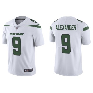 Men's New York Jets Kwon Alexander White Vapor Limited Jersey