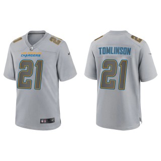 Men's LaDainian Tomlinson Los Angeles Chargers Gray Atmosphere Fashion Game Jersey