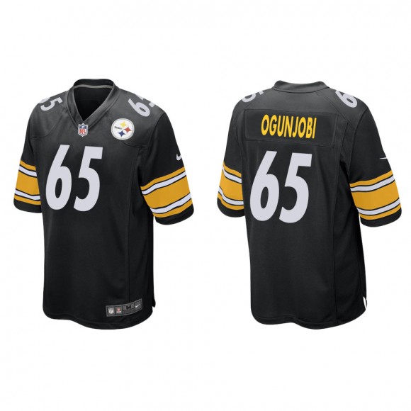 Men's Pittsburgh Steelers Larry Ogunjobi Black Game Jersey